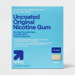 Up & Up Nicotine 4mg Gum Stop Smoking Aid - Original - Up&up™ -Up&Up GUEST 5cc9f97e 726d 4a7d 9179 a16a1b9ecc0a