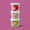 Up & Up Snap & Store Mini Square Half Cup Food Storage Containers - 4 Fl Oz/4ct - Up&up™ -Up&Up GUEST 60cd9fec 0548 4a13 92bd 052f270b1882