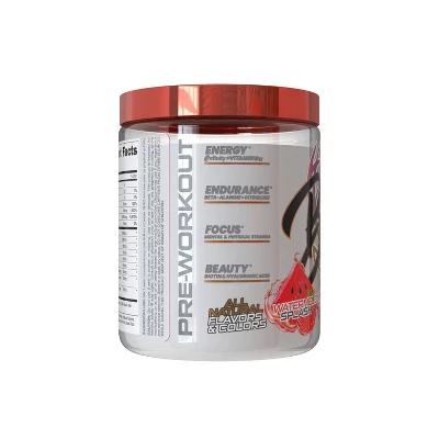 Bucked Up Pre-Workout Supplement Powder - Watermelon Splash - 13.2oz 4 Bucked Up Pre-Workout Supplement Powder - Watermelon Splash - 13.2oz - Image 2