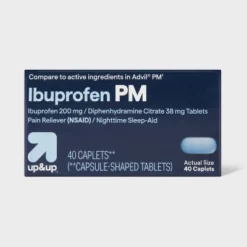 Up & Up Ibuprofen (NSAID) PM Extra Strength Pain Reliever/Nighttime Sleep-Aid Caplets - Up&up™ -Up&Up GUEST 662b91ab a485 4cb1 8737 74e40a4d57e1