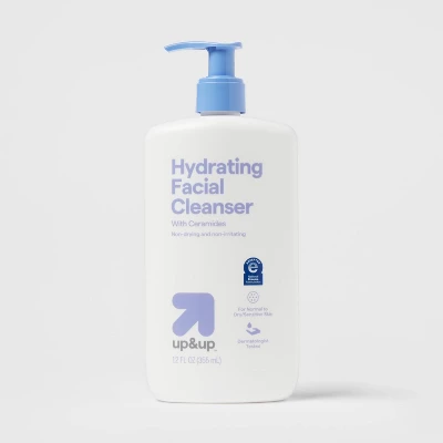 Up & Up Hydrating Facial Cleanser With Ceramides - Normal To Dry Skin/Sensitive - 12fl Oz - Up&up™ 5 Up & Up Hydrating Facial Cleanser With Ceramides - Normal To Dry Skin/Sensitive - 12fl Oz - Up&up™ - Image 3