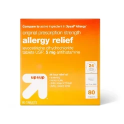 Levocetirizine Allergy Relief Tablets - Up & Up™ -Up&Up GUEST 693673f1 59f1 4a7f a6bc 7fe9e55e3c7c