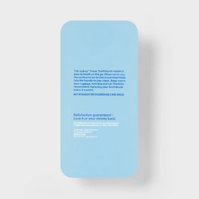 Up & Up Foldable Travel Toothbrush - Up&up™ 4 Up & Up Foldable Travel Toothbrush - Up&up™ - Image 2