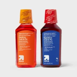 Up & Up Day/Night Cold & Flu Multi-symptom Relief Liquid - Cherry - 24 Fl Oz - Up&up™ -Up&Up GUEST 6cfea2c6 dacc 4ee7 9cdd eac083b7f9ff