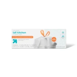 UltraStretch Tall Kitchen Drawstring Trash Bags - Unscented - 13 Gallon - Up & Up™ -Up&Up GUEST 6eab63d7 4c60 43fd 8ee3 292dd4607254