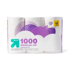 1000 Sheets Per Roll Toilet Paper - Up & Up™ -Up&Up GUEST 6ee670fa 11cc 49f1 962a 1e17b803881d