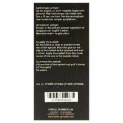 Make-Up Studio Amsterdam Eyelashes 1 - False Eyelashes - 1 Pair 11 Make-Up Studio Amsterdam Eyelashes 1 - False Eyelashes - 1 Pair -Up&Up GUEST 6fe0818f 10fc 4ba6 95ce f71e63b2e323