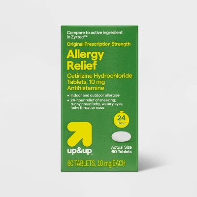 Up & Up Cetirizine Hydrochloride Allergy Relief Tablets - Up&up™ 8 Up & Up Cetirizine Hydrochloride Allergy Relief Tablets - Up&up™ - Image 6