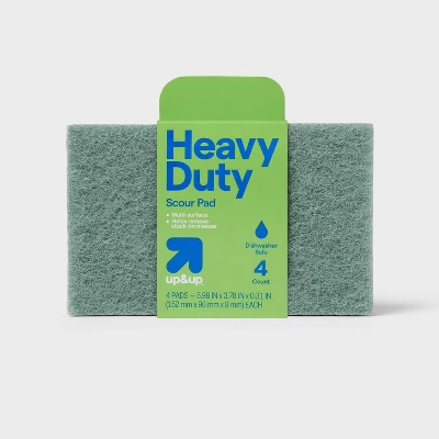 Up & Up Heavy Duty Scouring Pads - 4ct - Up&up™ 5 Up & Up Heavy Duty Scouring Pads - 4ct - Up&up™ - Image 3