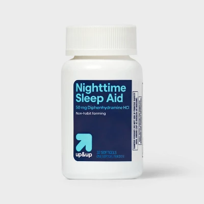 Up & Up Diphenhydramine HCl Maximum Strength Nighttime Sleep Aid Softgels - Up&up™ 5 Up & Up Diphenhydramine HCl Maximum Strength Nighttime Sleep Aid Softgels - Up&up™ - Image 3