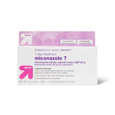 Up & Up Miconazole Vaginal Antifungal Cream 7 Day Treatment - 1.5oz - Up&up™ 9 Up & Up Miconazole Vaginal Antifungal Cream 7 Day Treatment - 1.5oz - Up&up™ - Image 7
