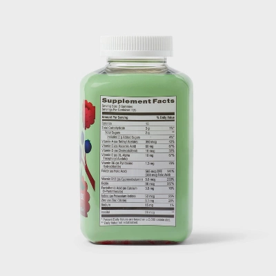 Up & Up Adult Multivitamin Gummies - Bulk Size - 250ct - Up&up™ 4 Up & Up Adult Multivitamin Gummies - Bulk Size - 250ct - Up&up™ - Image 2