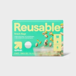 Up & Up Snack Reusable Food Storage Bags - 8pk - Up&up™ 11 Up & Up Snack Reusable Food Storage Bags - 8pk - Up&up™ -Up&Up GUEST 7d347cc6 3133 4775 928e bb043f46c8c9