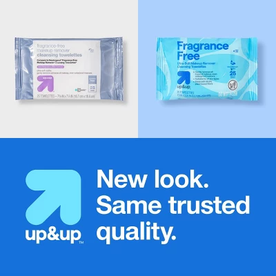 Up & Up Fragrance Free Ultra-Soft Makeup Remover Cleansing Towelettes - 25ct - Up&up™ 7 Up & Up Fragrance Free Ultra-Soft Makeup Remover Cleansing Towelettes - 25ct - Up&up™ - Image 5