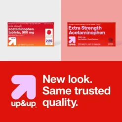 Up & Up Acetaminophen Pain Relief Coated Tablets - Up&up™ -Up&Up GUEST 84897c45 8a10 4c56 ba33 5b8551b1a814