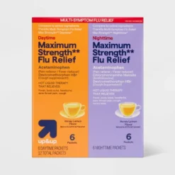 Up & Up Multi-Symptom Max Flu Relief Day And Night Combo Pack Powder - Acetaminophen - Honey Lemon - 12ct - Up&up™ -Up&Up GUEST 85bf74f4 618f 4b5a a144 29b84604dbd7