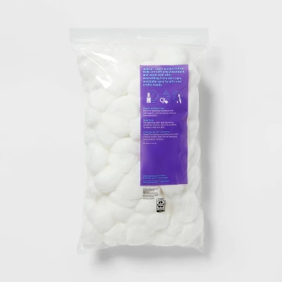 Up & Up Super Jumbo Cotton Balls - 140ct - Up&up™ 4 Up & Up Super Jumbo Cotton Balls - 140ct - Up&up™ - Image 2