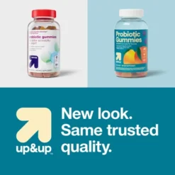 Up & Up Probiotic Gummies For Digestive Health - Mixed Fruit - 80ct - Up&up™ -Up&Up GUEST 8ac79405 2549 4471 afaf 4719bc06054e