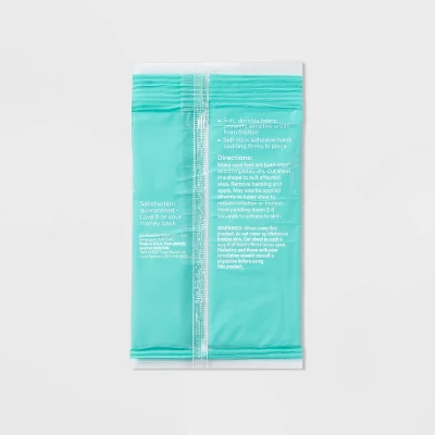 Up & Up Super Moleskin Padding Sheets 3ct - Up&up™ 4 Up & Up Super Moleskin Padding Sheets 3ct - Up&up™ - Image 2