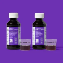 Up & Up Children's Multi-Symptom Day & Night Cold Relief Syrup - Grape - 2pk/8 Fl Oz - Up&up™