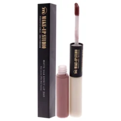 Matte Silk Effect Lip Duo - Blushing Nude By Make-Up Studio For Women - 2 X 0.1 Oz Lipstick -Up&Up GUEST 8fbb301c f911 4742 87e2 d5082b9af50e