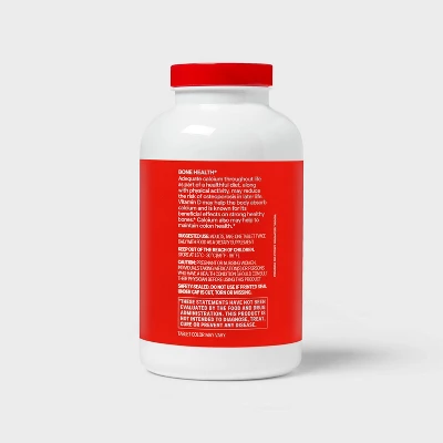 Up & Up Calcium + Vitamin D3 Tablets - 500ct - Up&up™ 5 Up & Up Calcium + Vitamin D3 Tablets - 500ct - Up&up™ - Image 3