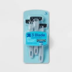 Up & Up Sensitive Skin Men's 3-Blade Facial Disposable Razors - 3ct - Up&up™ -Up&Up GUEST 9566627b 60ae 4e1c ba3d 210dd41aa646