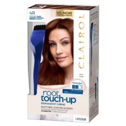 Clairol Root Touch-Up Permanent Hair Color - 4R Dark Auburn Reddish Brown - 1 Kit -Up&Up GUEST 97007b3c 0f1b 42d6 afbd 2f2f8d7a553d