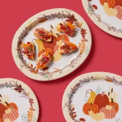 Up & Up Fall Disposable Platters - 16ct - Up&up™
