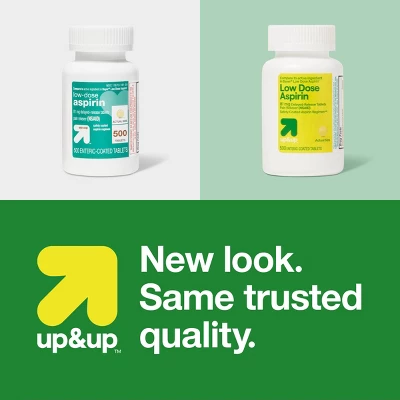 Up & Up Aspirin (NSAID) Pain Reliever Enteric Safety-Coated Tablets - 500ct - Up&up™ 5 Up & Up Aspirin (NSAID) Pain Reliever Enteric Safety-Coated Tablets - 500ct - Up&up™ - Image 3