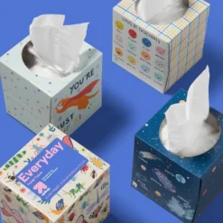 Up & Up Everyday Ultra Soft Facial Tissue - Kids Designs - Up&up™