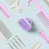 Up & Up Scalp Massage Shampoo Detangling Hair Brush - Purple - Up&up™ -Up&Up GUEST a138ce41 7e24 41c2 a674 0fb8317b7433