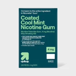 Up & Up Coated Nicotine 4mg Gum Stop Smoking Aid - Cool Mint - 100ct - Up&up™ 7 Up & Up Coated Nicotine 4mg Gum Stop Smoking Aid - Cool Mint - 100ct - Up&up™ -Up&Up GUEST a249968d b270 46c9 94fb 63270b5ef839