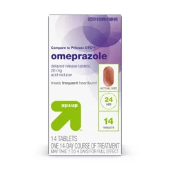 Omeprazole Delayed-Release Acid Reducer - 20mg Tablets - Up & Up™ 12 Omeprazole Delayed-Release Acid Reducer - 20mg Tablets - Up & Up™ -Up&Up GUEST aa311dd3 b1b3 4b10 8eb2 155f82ff68b6