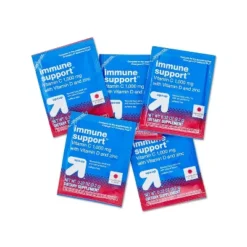 Vitamin C + D Immune Support Powder - Raspberry - 30ct - Up & Up™