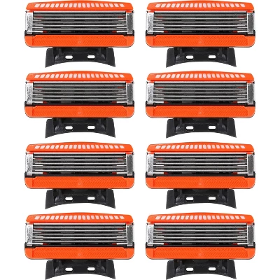 Men's Five Blade FITS Cartridges 8ct - Up & Up™ 4 Men's Five Blade FITS Cartridges 8ct - Up & Up™ - Image 2