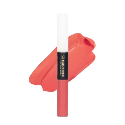 Make-Up Studio Amsterdam Matte Silk Effect Lip Duo - Women Lipsticks - Charming Coral - 2 Pc 5 Make-Up Studio Amsterdam Matte Silk Effect Lip Duo - Women Lipsticks - Charming Coral - 2 Pc - Image 3