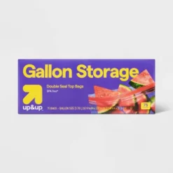 Up & Up Gallon Storage Bags - Up&up™ -Up&Up GUEST b34e1c6b 8f12 46f1 a7a3 053617592512