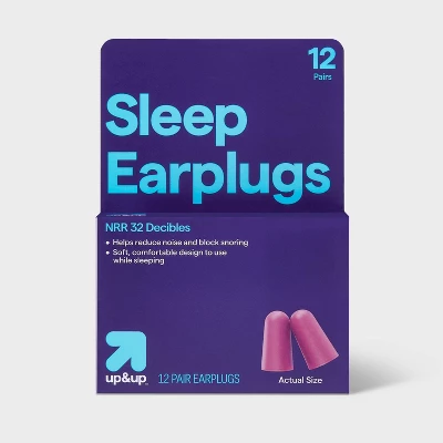 Up & Up Sleeping Foam Earplugs - 12 Pair - Up&up™ 5 Up & Up Sleeping Foam Earplugs - 12 Pair - Up&up™ - Image 3