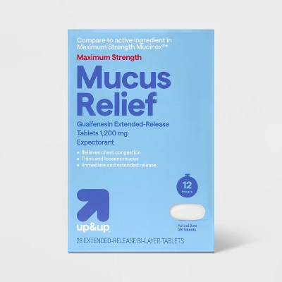 Up & Up Maximum Strength Mucus Relief Tablets - Up&up™ 7 Up & Up Maximum Strength Mucus Relief Tablets - Up&up™ - Image 5