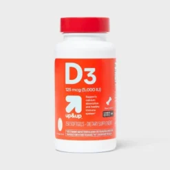 Up & Up Vitamin D3 125 Mcg (5000 IU) Softgels - Up&up™ -Up&Up GUEST bd4a38ab 1aed 4aca 99fd 01f03d24f575
