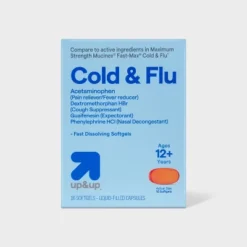 Up & Up Cold And Flu Liquid Gels Maximum Strength - 16ct - Up&up™ -Up&Up GUEST c038c5af 48c2 4638 87b6 d62e89ea9582