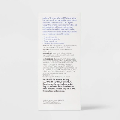 Up & Up PM Facial Moisturizing Lotion - 3 Fl Oz - Up&up™ 5 Up & Up PM Facial Moisturizing Lotion - 3 Fl Oz - Up&up™ - Image 3