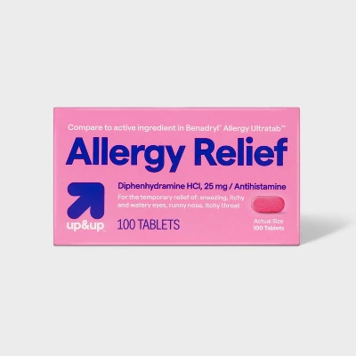 Up & Up Diphenhydramine Hydrochloride Allergy Relief Tablets - Up&up™ 6 Up & Up Diphenhydramine Hydrochloride Allergy Relief Tablets - Up&up™ - Image 4