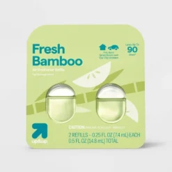 Up & Up Small Room And Car Clip Refills - Fresh Bamboo - 0.5oz/2ct - Up&up™ 7 Up & Up Small Room And Car Clip Refills - Fresh Bamboo - 0.5oz/2ct - Up&up™ -Up&Up GUEST c2db8c22 0b24 45f8 a8f5 54c0f95459f6