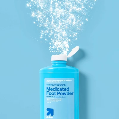 Up & Up Anti-Itch Medicated Foot Powder - 10oz - Up&up™ 3 Up & Up Anti-Itch Medicated Foot Powder - 10oz - Up&up™