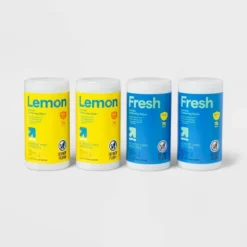 Up & Up Lemon And Fresh All Purpose Disinfecting Wipes - 75ct/4pk - Up&up™ -Up&Up GUEST c9e52b9d 360c 4ec9 b3b9 c056350e6c29
