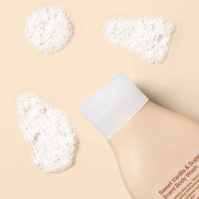 Up & Up Exfoliating Body Wash - Sweet Vanilla & Sugar - 22oz - Up&up™ 3 Up & Up Exfoliating Body Wash - Sweet Vanilla & Sugar - 22oz - Up&up™