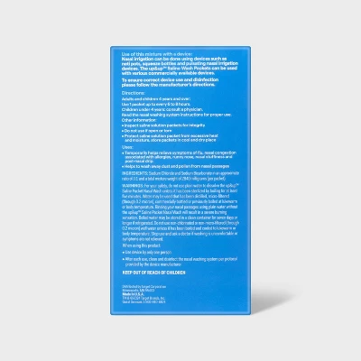 Up & Up Saline Packets - 100ct - Up&up™ 4 Up & Up Saline Packets - 100ct - Up&up™ - Image 2