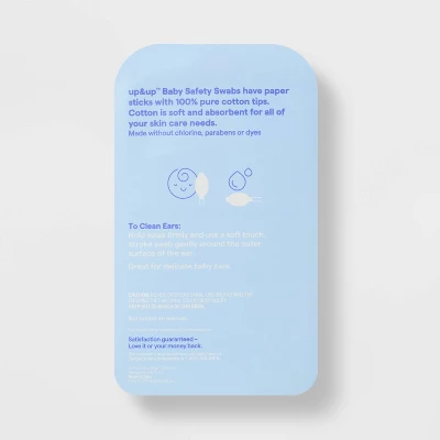 Up & Up Cotton Swabs - 100 Ct. - Up&up™ 4 Up & Up Cotton Swabs - 100 Ct. - Up&up™ - Image 2